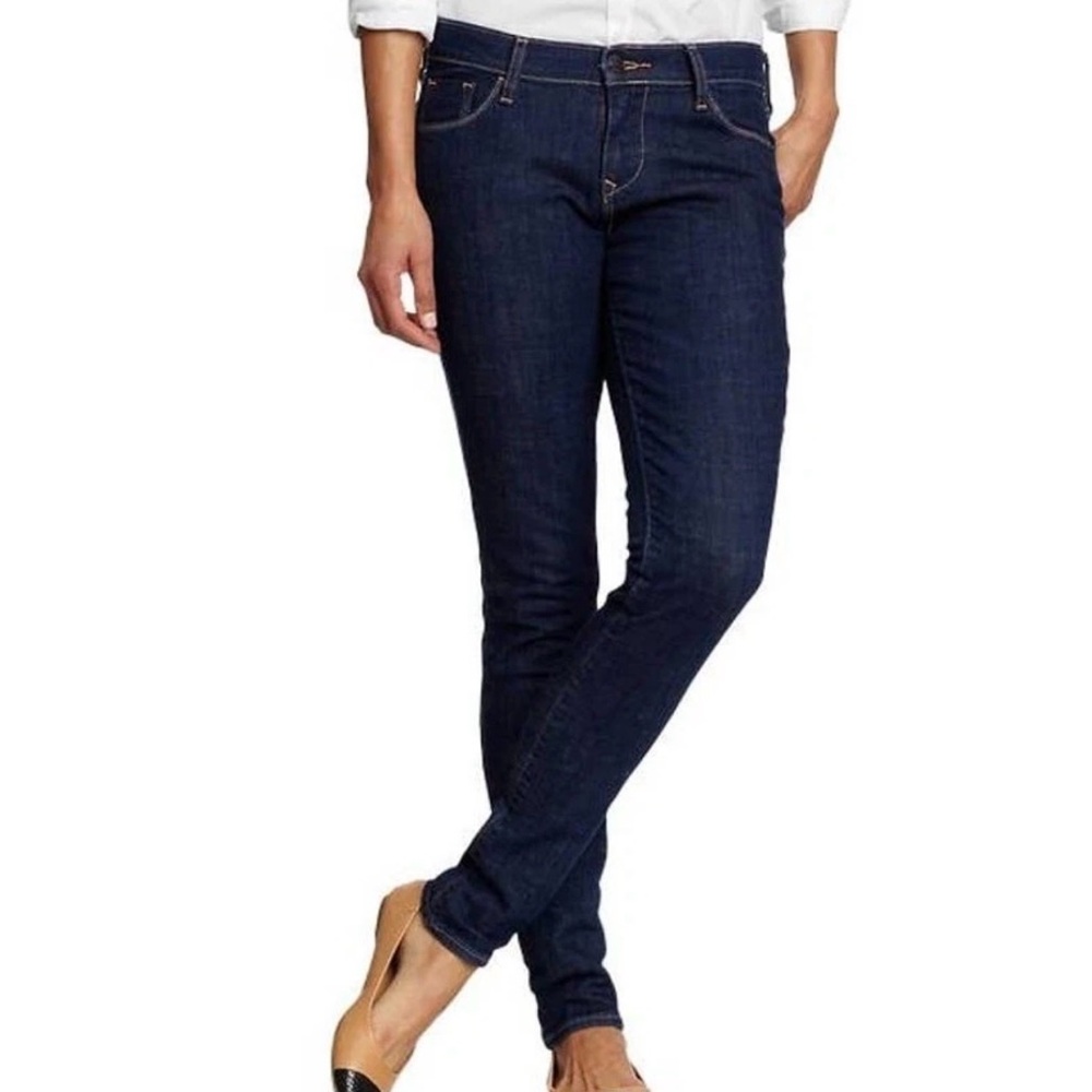 Old Navy Dark Wash Straight Leg Jeans 16